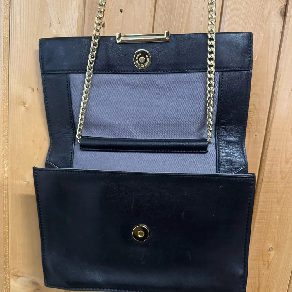 Ivanka Trump  Black Chain Strap Women's Bag